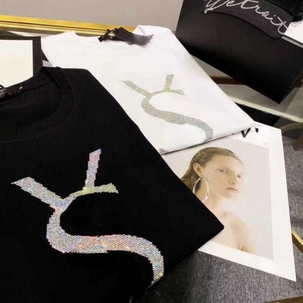 tees women' shirt designer t shirt summer 100% cotton tshirt chest ironing diamond letter round neck t-shirt pullover men women simple, White
tees women' shirt designer t shirt summer 100% cotton tshirt chest ironing diamond letter round neck t-shirt pullover men women simple, White