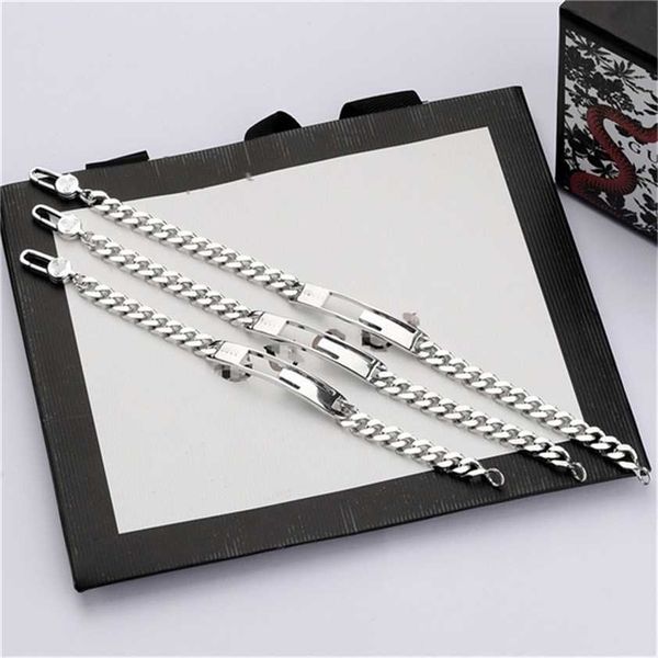 2023 designer new fashion xiao zhan's same thai silver bracelet men's and women's hip hop fashion jewelry, Black
2023 designer new fashion xiao zhan's same thai silver bracelet men's and women's hip hop fashion jewelry, Black