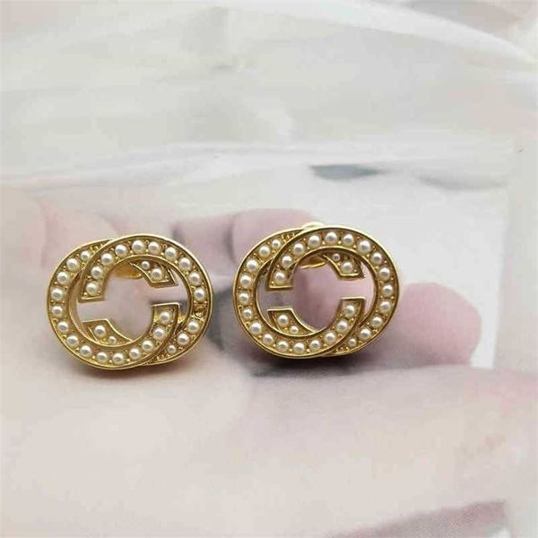 2023 designer new gujia simple fashion pearl earrings double versatile minority temperament advanced sense small women, Golden
2023 designer new gujia simple fashion pearl earrings double versatile minority temperament advanced sense small women, Golden