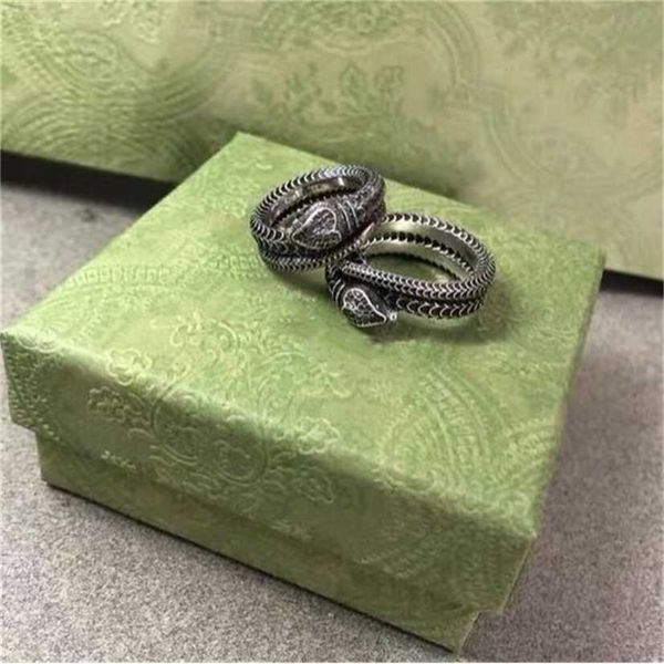2023 designer new fashion jewelry ring sterling silver double spirit old snake ring hand jewelry
2023 designer new fashion jewelry ring sterling silver double spirit old snake ring hand jewelry