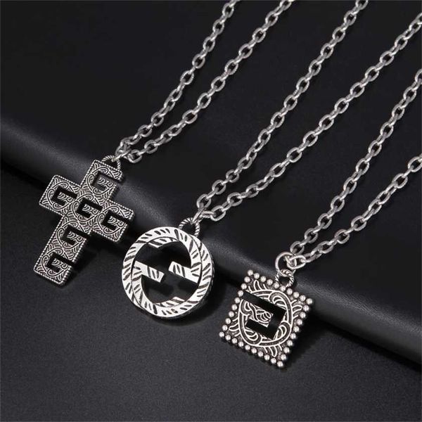 2023 designer new jewelry big necklace long hip hop cool couple titanium steel letter men's fashion women's street versatile sweat, Black
2023 designer new jewelry big necklace long hip hop cool couple titanium steel letter men's fashion women's street versatile sweat, Black