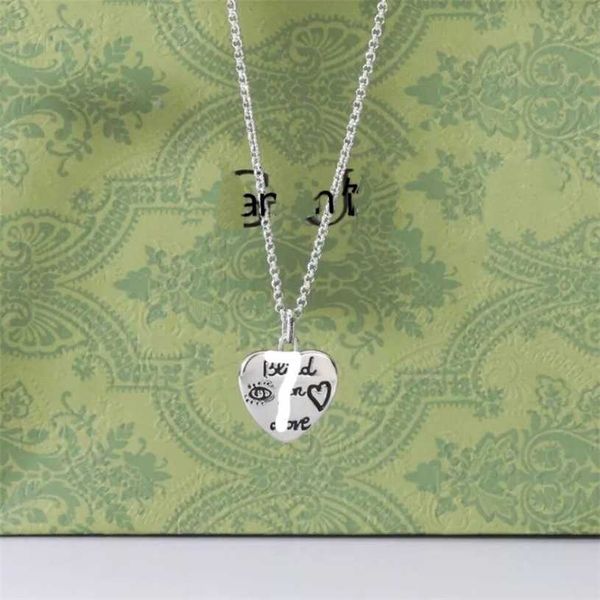 2023 designer new gujia fashion love fearless heart personalized versatile couple titanium steel colorless necklace, Black
2023 designer new gujia fashion love fearless heart personalized versatile couple titanium steel colorless necklace, Black