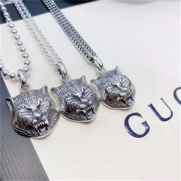 2023 designer new fashion jewelry zhigujia 925 silver old double tiger head pendant fashion couple necklace
2023 designer new fashion jewelry zhigujia 925 silver old double tiger head pendant fashion couple necklace