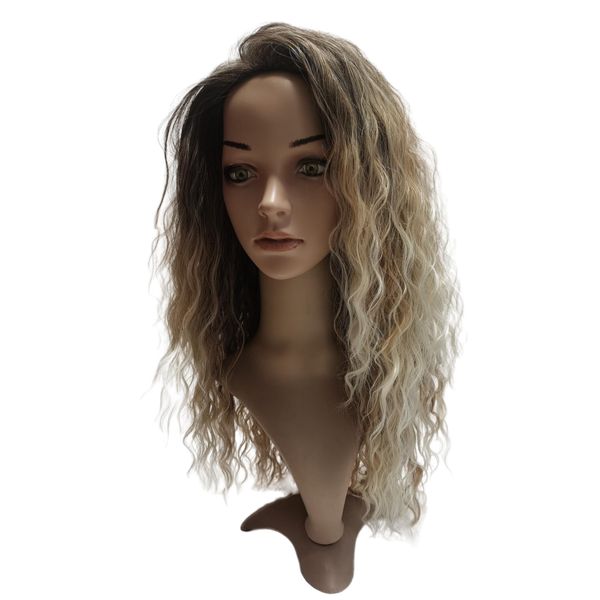 ombre color euramerican women's long curly synthetic wig women's natural wavy wig heat resistant cosplay hair, Black
ombre color euramerican women's long curly synthetic wig women's natural wavy wig heat resistant cosplay hair, Black