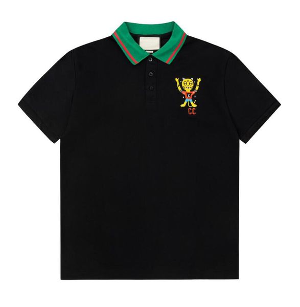 men's tee polo black and white color fashion casual business classic embroidered head brand 100 cotton street hip hop wear palm guillot, White;black
men's tee polo black and white color fashion casual business classic embroidered head brand 100 cotton street hip hop wear palm guillot, White;black