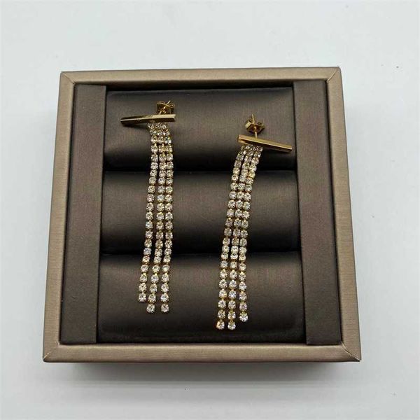 brand earrings celi / saijia new niche minimalist gold crystal long tassel full diamond temperament earrings women's, Golden
brand earrings celi / saijia new niche minimalist gold crystal long tassel full diamond temperament earrings women's, Golden