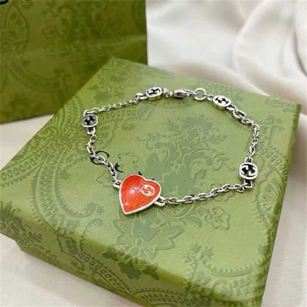 2023 designer new jewelry double sterling silver heart-shaped red fashionable and can be adjusted. love bracelet for girlfriend on, Black
2023 designer new jewelry double sterling silver heart-shaped red fashionable and can be adjusted. love bracelet for girlfriend on, Black