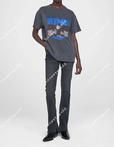 23ss anine bing women fashion classic cotton tee ab new niche eagle letter print t shirt vintage stir-fried snowflake short-sleeved t-shirt, White
23ss anine bing women fashion classic cotton tee ab new niche eagle letter print t shirt vintage stir-fried snowflake short-sleeved t-shirt, White