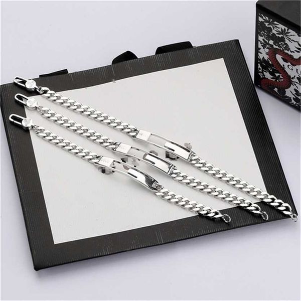 2023 designer new fashion xiao zhan's same thai silver bracelet men's and women's hip hop fashion jewelry, Black
2023 designer new fashion xiao zhan's same thai silver bracelet men's and women's hip hop fashion jewelry, Black