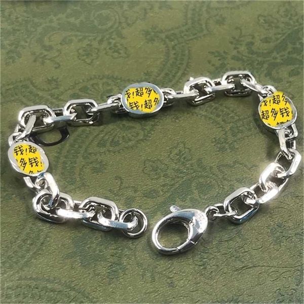 2023 designer new fashion jewelry fashion gujia same interlocking trial double letter simple smooth face men's and women's persona, Black
2023 designer new fashion jewelry fashion gujia same interlocking trial double letter simple smooth face men's and women's persona, Black