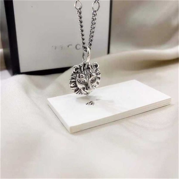 2023 designer new fashion jewelry zhigujia made old metal lion head pendant necklace, Silver
2023 designer new fashion jewelry zhigujia made old metal lion head pendant necklace, Silver