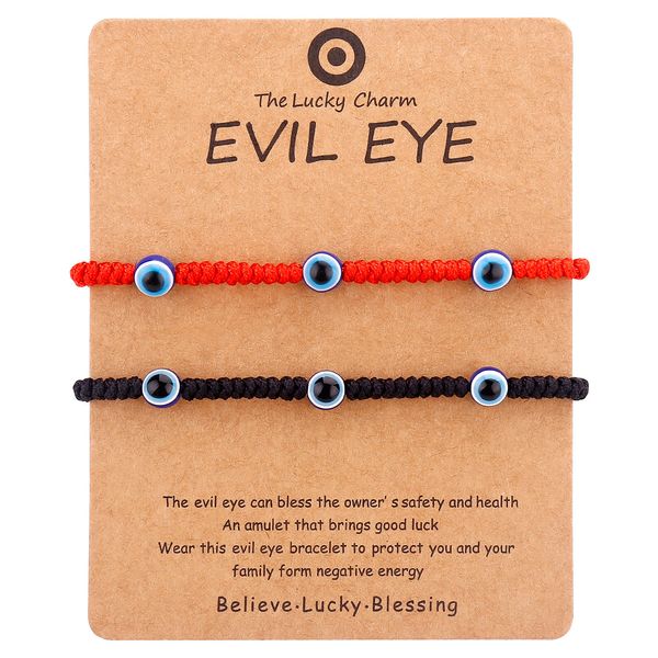 turkey blue evil eye card bracelet women handmade black red rope chain lucky eyes beads bracelets girl party jewelry gift couple, Golden;silver
turkey blue evil eye card bracelet women handmade black red rope chain lucky eyes beads bracelets girl party jewelry gift couple, Golden;silver