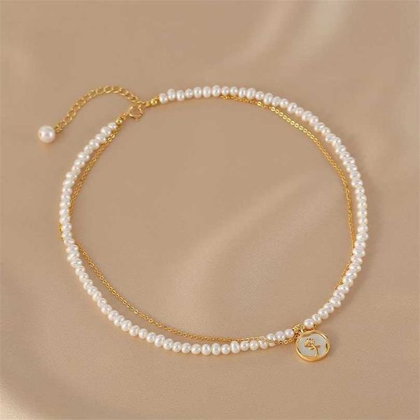 2023 designer new temperament versatile rose blossom double neck freshwater pearl necklace female summer luxury small people wear clavicle c, Black
2023 designer new temperament versatile rose blossom double neck freshwater pearl necklace female summer luxury small people wear clavicle c, Black
