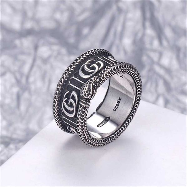 2023 designer new fashion jewelry 925 silver ancient double spirit snake fashion old punk hip hop trend men and women lovers wide version pa
2023 designer new fashion jewelry 925 silver ancient double spirit snake fashion old punk hip hop trend men and women lovers wide version pa