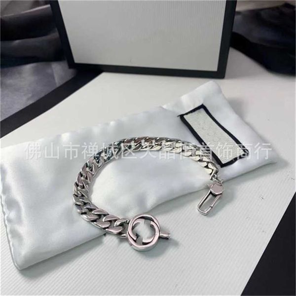 2023 designer new fashion gu cuban bracelet silver male and female couples buckle letters to do fashion jewelry silver chain punk hip hop, Black
2023 designer new fashion gu cuban bracelet silver male and female couples buckle letters to do fashion jewelry silver chain punk hip hop, Black