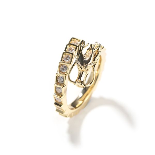 hip hop diamond stones rings chinese style element three dimensional dragon shaped adjustable open ring gold silver plated copper set with z
hip hop diamond stones rings chinese style element three dimensional dragon shaped adjustable open ring gold silver plated copper set with z