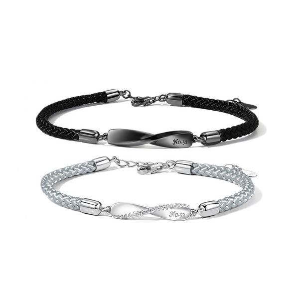 66scharm bracelets designer jewelry bracelet couple s sterling sier bracelet ins men and women's alphabet braided hand rope love gift, Golden;silver
66scharm bracelets designer jewelry bracelet couple s sterling sier bracelet ins men and women's alphabet braided hand rope love gift, Golden;silver