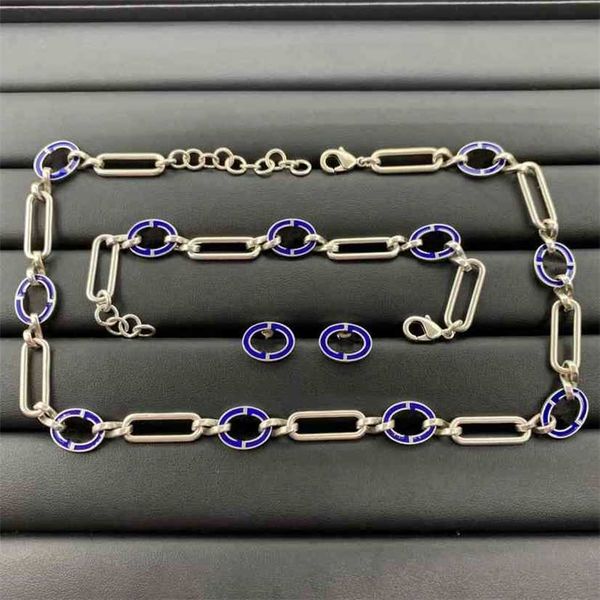 2023 designer new necklace ancient family letter enamel personalized neck chain bracelet earrings fashion trend jewelry, Silver
2023 designer new necklace ancient family letter enamel personalized neck chain bracelet earrings fashion trend jewelry, Silver
