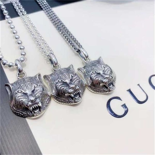 2023 designer new fashion jewelry zhigujia 925 silver old double tiger head pendant fashion couple necklace
2023 designer new fashion jewelry zhigujia 925 silver old double tiger head pendant fashion couple necklace