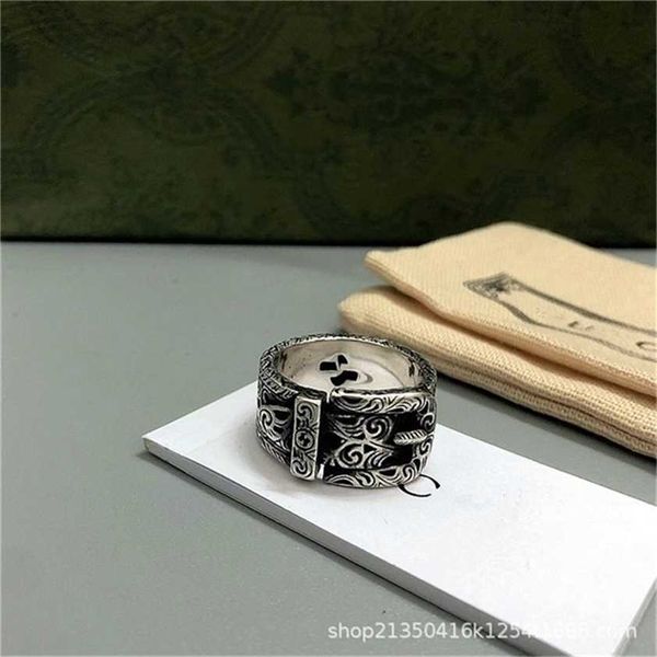 2023 designer new fashion jewelry gujia belt men and women dominee 925 double letters love fearless lovers light luxury hip hop ring trend, Silver
2023 designer new fashion jewelry gujia belt men and women dominee 925 double letters love fearless lovers light luxury hip hop ring trend, Silver