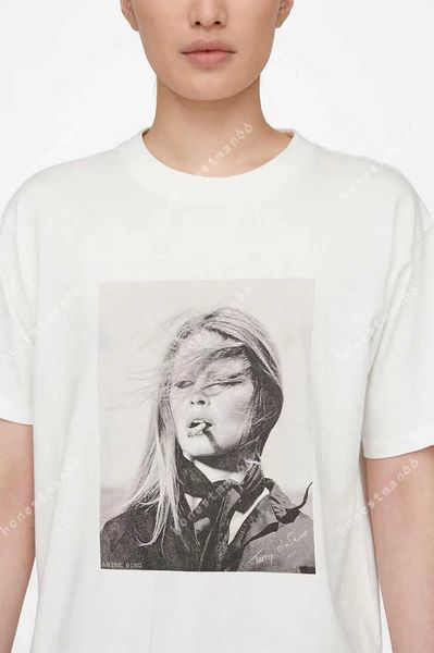 23ss anine bing women fashion classic cotton tee ab new women designer cotton short sleeved t-shirt summer fashion tee polo, White
23ss anine bing women fashion classic cotton tee ab new women designer cotton short sleeved t-shirt summer fashion tee polo, White