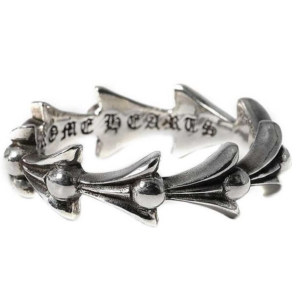 2023 designer new ch crook heart high edition mixed fishbone wave personality simple couple sterling silver ring
2023 designer new ch crook heart high edition mixed fishbone wave personality simple couple sterling silver ring