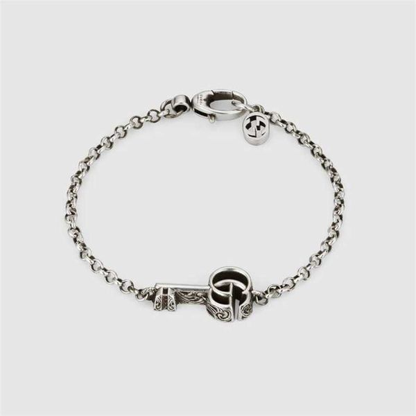 2023 designer new xiao zhan's same old family double g key bracelet men's and women's hip hop fashion new jewelry, Black
2023 designer new xiao zhan's same old family double g key bracelet men's and women's hip hop fashion new jewelry, Black