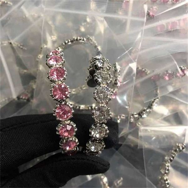 2023 designer new fashion jewelry pink open version full female bracelet light luxury jewelry, Black
2023 designer new fashion jewelry pink open version full female bracelet light luxury jewelry, Black