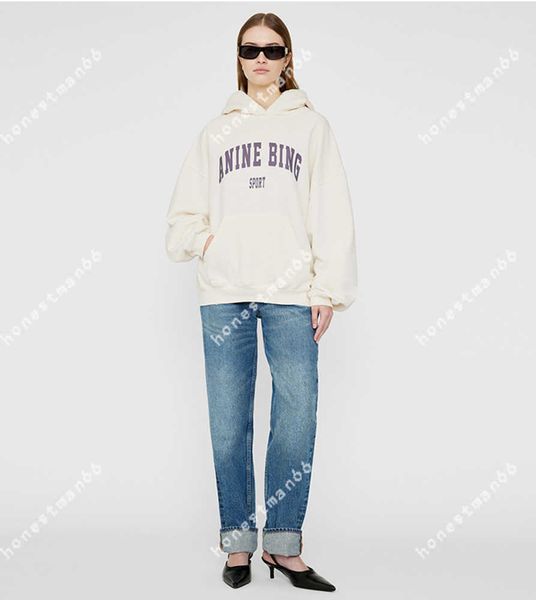 23ss anine bing designer fashion cotton sweatshirt new ab harvey hooded sweater women loose fleece hoodie, Black
23ss anine bing designer fashion cotton sweatshirt new ab harvey hooded sweater women loose fleece hoodie, Black