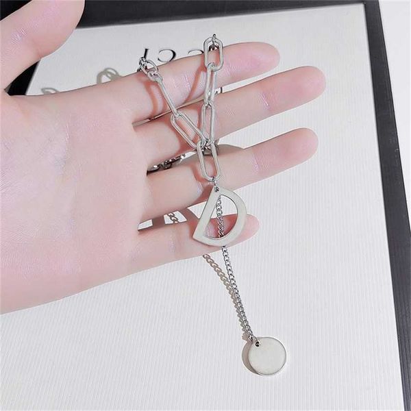 2023 designer new jewelry minority gandi family necklace personality fashion cool ins titanium steel non fading clavicle chain style, Black
2023 designer new jewelry minority gandi family necklace personality fashion cool ins titanium steel non fading clavicle chain style, Black