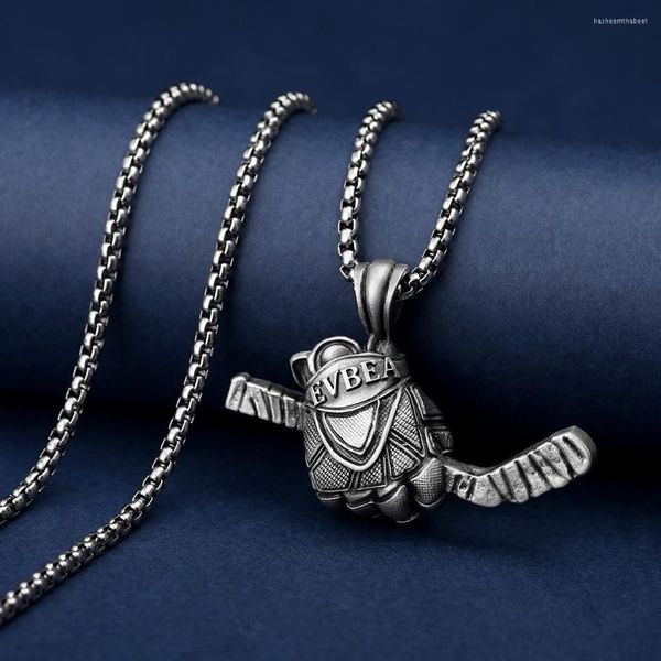 pendant necklaces puck hockey stick necklace for men women titanium steel drop choker fashion neck jewelry collier homme, Silver
pendant necklaces puck hockey stick necklace for men women titanium steel drop choker fashion neck jewelry collier homme, Silver