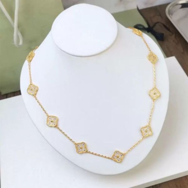 Luxury fashion designer pendant necklace jewelry four leaf clover necklace black green agate long 10 ten flower pendant mother of pearl Lady Valentine s Day Gift 
Luxury fashion designer pendant necklace jewelry four leaf clover necklace black green agate long 10 ten flower pendant mother of pearl Lady Valentine s Day Gift