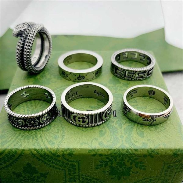 2023 designer new fashion jewelry trendy women and men light luxury color version ancient double tail titanium steel ring, Silver
2023 designer new fashion jewelry trendy women and men light luxury color version ancient double tail titanium steel ring, Silver