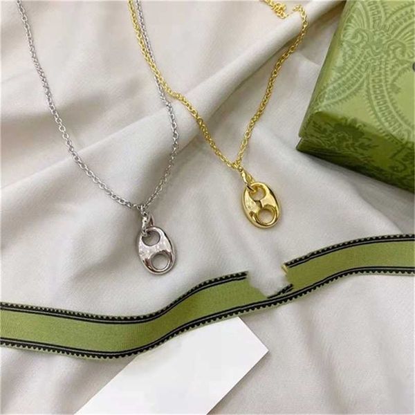 2023 designer new fashion jewelry gujia 925 silver pig nose necklace simple gold-plated small fresh fashion couple necklace for men and wome
2023 designer new fashion jewelry gujia 925 silver pig nose necklace simple gold-plated small fresh fashion couple necklace for men and wome