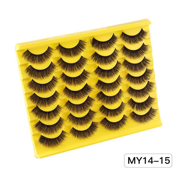 thick curly mink false eyelashes 14 pairs set messy crisscross reusable handmade multilayer 3d fake lashes full strip lash extensions
thick curly mink false eyelashes 14 pairs set messy crisscross reusable handmade multilayer 3d fake lashes full strip lash extensions