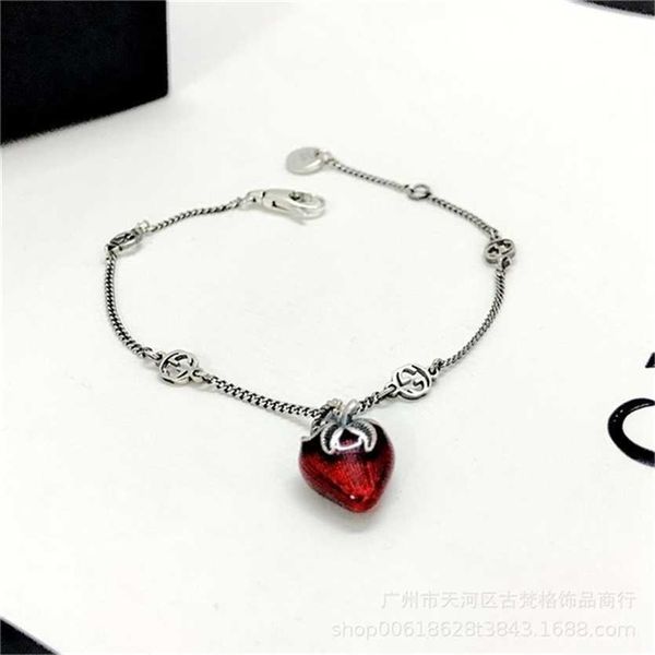 2023 designer new fashion jewelry drop glue strawberry 925 silver fashion leisure made old women's tassel three-dimensional heart-shape, Black
2023 designer new fashion jewelry drop glue strawberry 925 silver fashion leisure made old women's tassel three-dimensional heart-shape, Black