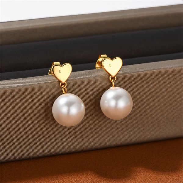 french love pearl pendant earrings necklace women's advanced temperament ins all-match red commuter jewelry accessories, Silver
french love pearl pendant earrings necklace women's advanced temperament ins all-match red commuter jewelry accessories, Silver