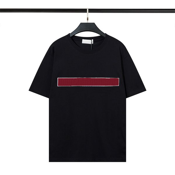222# men's t-shirts summer embroidery printing loose short-sleeved men's 230g cotton round neck t-shirt, White;black
222# men's t-shirts summer embroidery printing loose short-sleeved men's 230g cotton round neck t-shirt, White;black