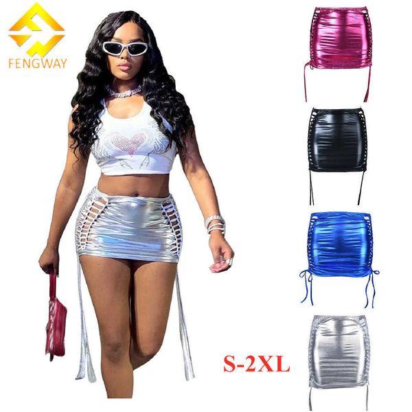 2023 new arrivals summer shiny pu leather mini solid color hollow out tassel lace-up stretchy skirt for women, Black;gray
2023 new arrivals summer shiny pu leather mini solid color hollow out tassel lace-up stretchy skirt for women, Black;gray
