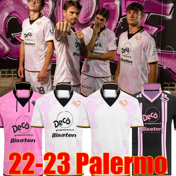 22/23 palermo third soccer jerseys 2023 2024 damiani saric buttaro football shirts white pink 3rd short sleeve uniforms, Black;yellow
22/23 palermo third soccer jerseys 2023 2024 damiani saric buttaro football shirts white pink 3rd short sleeve uniforms, Black;yellow
