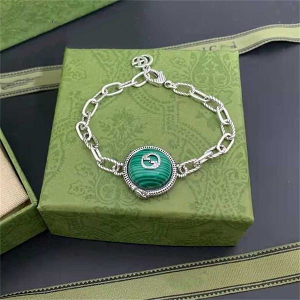 2023 designer new jewelry used turquoise pattern bracelet silver fashion trend hand decoration can, Black
2023 designer new jewelry used turquoise pattern bracelet silver fashion trend hand decoration can, Black