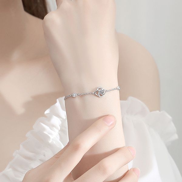 designer jewelry bracelet sterling silver s925 four-leaf clover heart of the ocean bracelet bracelet accessories jewelry set, Golden;silver
designer jewelry bracelet sterling silver s925 four-leaf clover heart of the ocean bracelet bracelet accessories jewelry set, Golden;silver