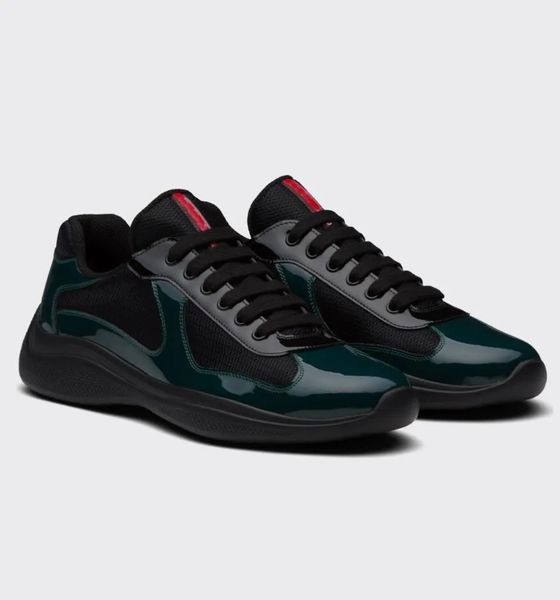 23s luxury casual shoes men's sneaker american cup technical fabric sneakers patent leather lace up outdoor runner trainers rubber sole, Black
23s luxury casual shoes men's sneaker american cup technical fabric sneakers patent leather lace up outdoor runner trainers rubber sole, Black