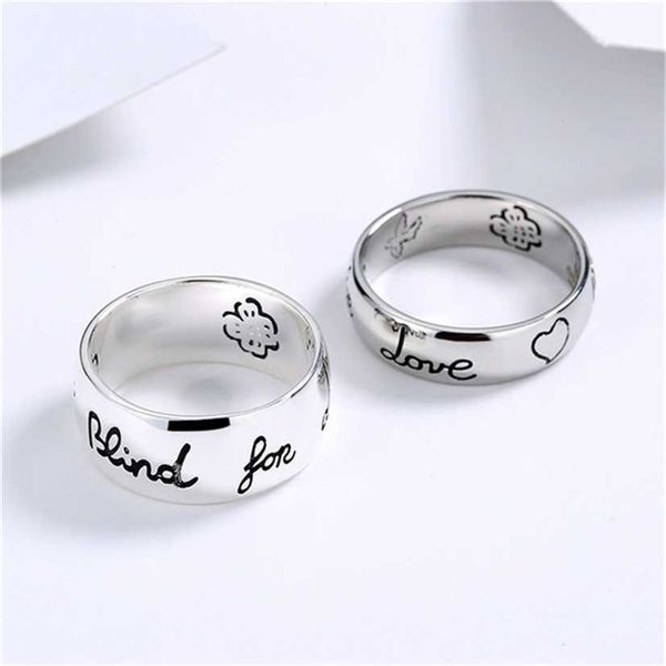 2023 designer new fashion jewelry gujia double couple love fearless thai silver heart flower letter men's and women's ring
2023 designer new fashion jewelry gujia double couple love fearless thai silver heart flower letter men's and women's ring