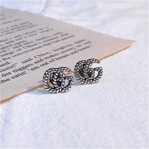 2023 designer new fashion jewelry gujia s925 simple double letter earrings lace trend men's and women's lovers' earrings, Golden
2023 designer new fashion jewelry gujia s925 simple double letter earrings lace trend men's and women's lovers' earrings, Golden