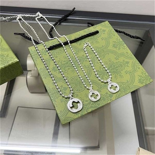 2023 designer new fashion jewelry kmx. gujia 925 silver double letter necklace men's and women's fashion bead bracelet trend
2023 designer new fashion jewelry kmx. gujia 925 silver double letter necklace men's and women's fashion bead bracelet trend