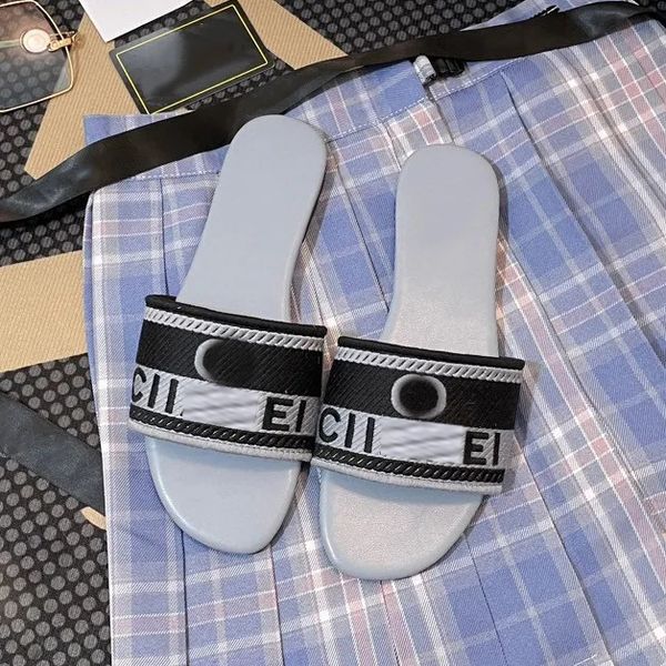 womens slippers 2023 flat heel leather one-word slippers d family letter embroidered slide summer beach sandals designer slides outdoor shoe, Black
womens slippers 2023 flat heel leather one-word slippers d family letter embroidered slide summer beach sandals designer slides outdoor shoe, Black