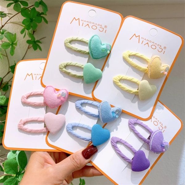 2023 new fashion sweet girl princess heart-shaped hairpins korean children's cute colorful fabric love bb clip hair accessories, Slivery;white
2023 new fashion sweet girl princess heart-shaped hairpins korean children's cute colorful fabric love bb clip hair accessories, Slivery;white