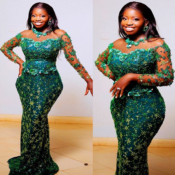 2023 arabic aso ebi hunter green prom dresses mermaid sequined lace evening formal party second reception birthday engagement gowns dress zj, Black
2023 arabic aso ebi hunter green prom dresses mermaid sequined lace evening formal party second reception birthday engagement gowns dress zj, Black
