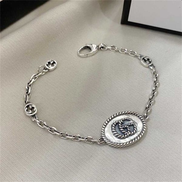 2023 designer new jewelry sterling silver double fried dough twist interlocking bracelet fashion simple couple bracelet, Black
2023 designer new jewelry sterling silver double fried dough twist interlocking bracelet fashion simple couple bracelet, Black